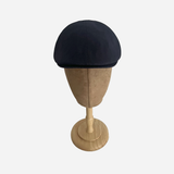 Brim&Brawn Flat Cap in Dark Blue Cotton