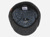 Brim&Brawn Flat Cap in Grey Wool