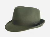 Wool Felt Hat Trilby Green