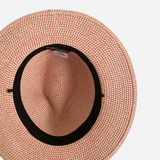 Panama Style Straw Hat Orange