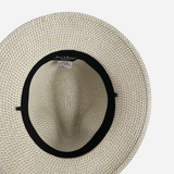 Panama Style Straw Hat Lemon