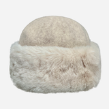 Wool with Faux Fur Trim