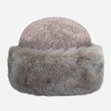 Wool with Faux Fur Trim