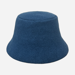 Wool Bucket Hat Blue